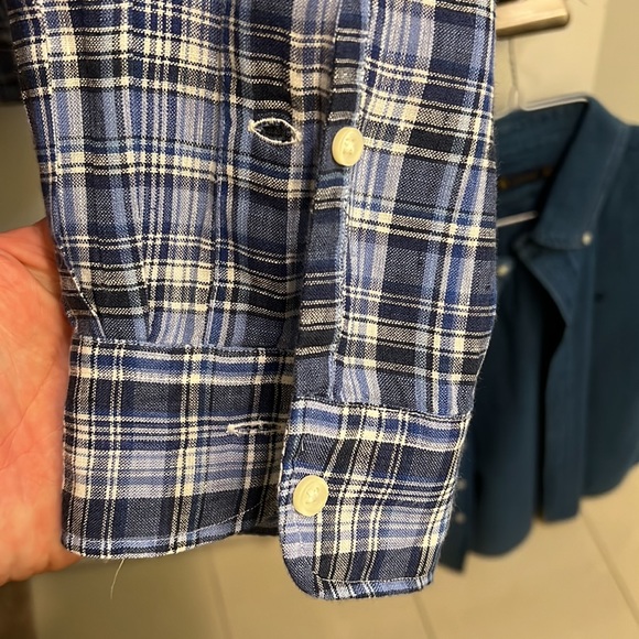 Polo Ralph Lauren linen button down shirt - Picture 2 of 3